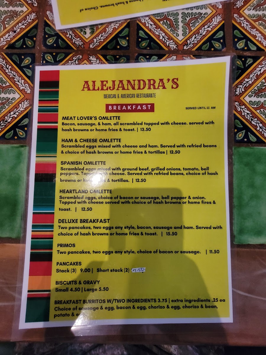 Alejandra's Menu - Image 5